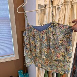 GAP Multicolor Floral Camisole